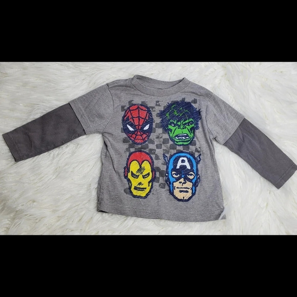 Boys Marvel Shirt - Picture 1 of 3